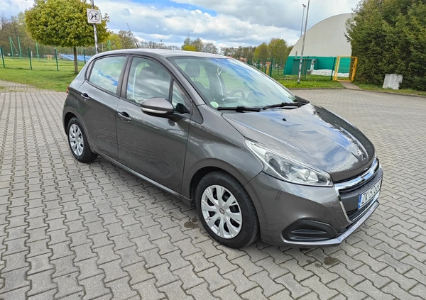 Peugeot 208 cena 26800 przebieg: 173400, rok produkcji 2017 z Szczecinek małe 191